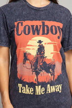 Load image into Gallery viewer, Cowboy Take Me Away Graphic Top
