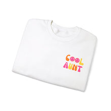 Load image into Gallery viewer, im not a regular aunt im a cool aunt crewneck
