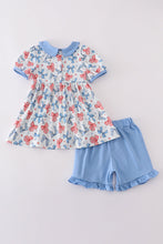 Load image into Gallery viewer, Bow trellis print embroidery set
