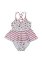 Load image into Gallery viewer, Petal whisper print girl one-piece swimsuit
