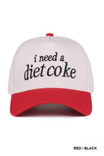 Load image into Gallery viewer, i really need a diet coke hat (multiple colors)
