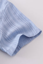 Load image into Gallery viewer, Premium Blue cross embroidery button down shirt
