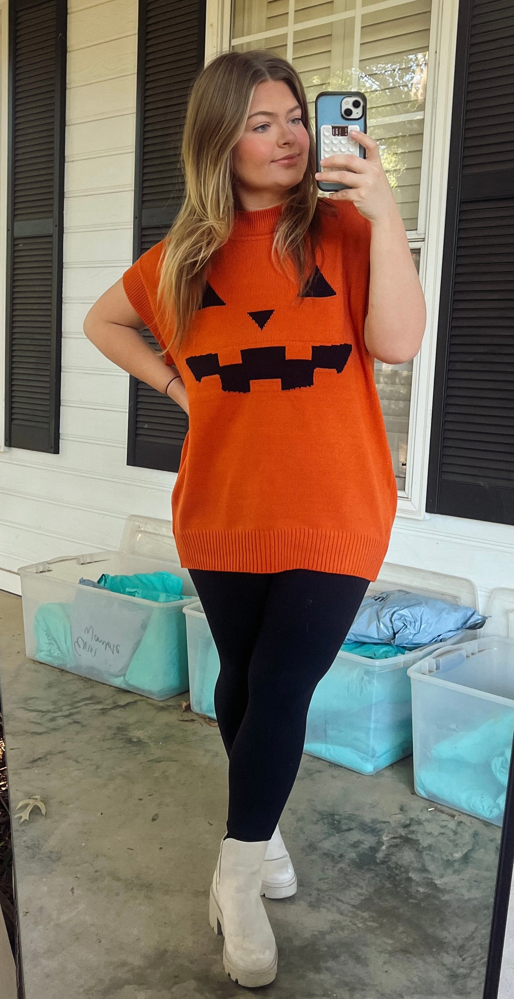 Pumpkin Sweater