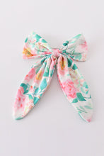 Load image into Gallery viewer, Pastel petal charm print girl sailor bow
