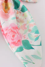 Load image into Gallery viewer, Pastel petal charm print girl sailor bow
