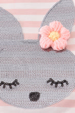 Load image into Gallery viewer, Pink easter bunny sequin girl bubble
