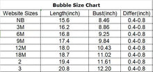 Load image into Gallery viewer, Red christmas santa claus print ruffle bubble
